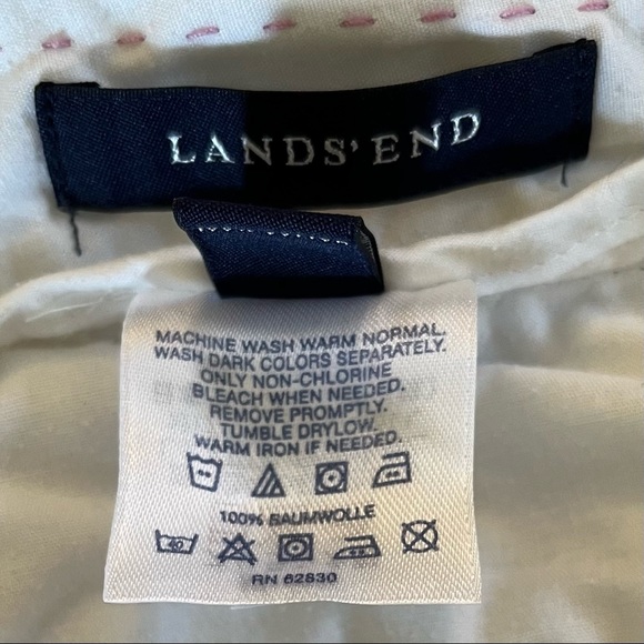 Lands' End Women's Khaki Short 12 - Picture 3 of 4